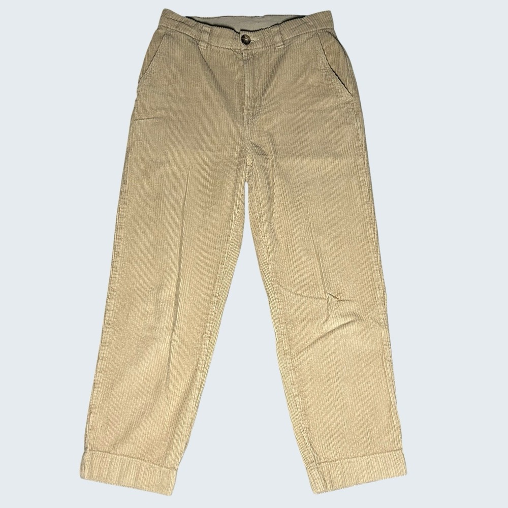 Patagonia Women's 28x26 Khaki Corduroy Pants Loose Tapered Fit - Picture 1 of 13